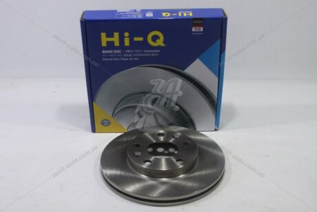 Диск гальмівний (кратно 2) передній (вентильований) Renault Duster (11-) (D=269.0mm) HI-Q Hi-Q (SANGSIN) 'SD3092
