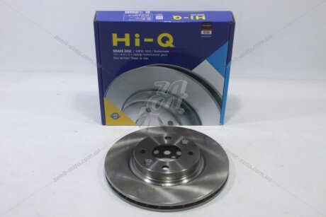 Диск гальмівний (кратно 2) передній (вентильований) Renault Clio (12-) (D=258.0mm) HI-Q Hi-Q (SANGSIN) 'SD3094