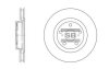 Диск гальмівний (кратно 2) передній (вентильований) Toyota Camry (06-) (D=296.0mm) HI-Q Hi-Q (SANGSIN) 'SD4021 (фото 1)