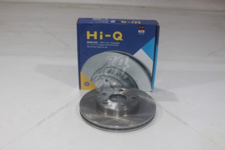 Диск гальмівний (кратно 2) передній (вентильований) Toyota Auris (07-) (D=273.0mm) HI-Q Hi-Q (SANGSIN) 'SD4078