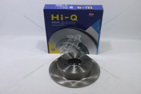 Диск гальмівний (кратно 2) задній Mitsubishi Lancer VIII (07-) (D=302.0mm) HI-Q Hi-Q (SANGSIN) 'SD4373