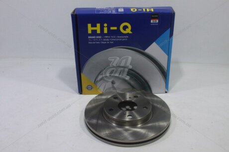 Диск гальмівний (кратно 2) передній (вентильований) Toyota Auris NZE18, ZRE18 (12-) (D=277.0mm) HI-Q Hi-Q (SANGSIN) 'SD4607