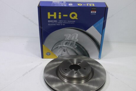 Диск гальмівний (кратно 2) передній (вентильований) Subaru Forester (13-) (D=315.8mm) HI-Q Hi-Q (SANGSIN) 'SD4714