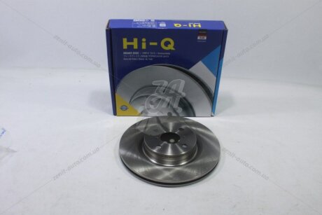 Диск гальмівний (кратно 2) передній (вентильований) Toyota Yaris (12-) (D=280.0mm) HI-Q Hi-Q (SANGSIN) 'SD4906