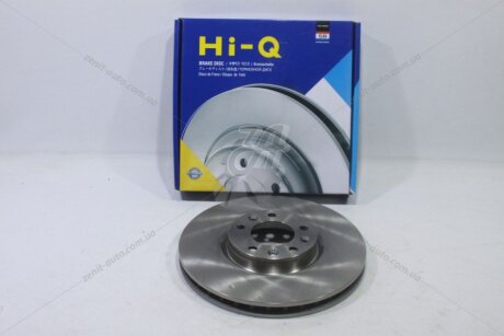 Диск гальмівний (кратно 2) передній (вентильований) Peugeot 308 II (07-) (D=303.8mm) HI-Q Hi-Q (SANGSIN) 'SD5012