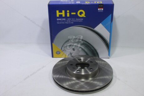 Диск гальмівний (кратно 2) передній (вентильований) BMW X5 (-06) (D=331.9mm) HI-Q Hi-Q (SANGSIN) 'SD5202