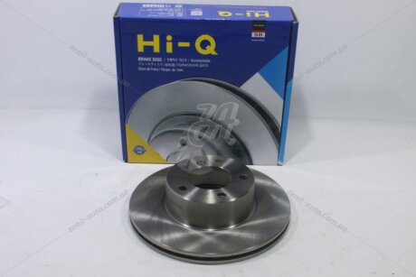 Диск гальмівний (кратно 2) передній (вентильований) BMW 5 E39 (-04) (D=295.8mm) HI-Q Hi-Q (SANGSIN) 'SD5203