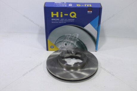 Диск гальмівний (кратно 2) передній (вентильований) Ford Transit (06-) (D=280.0mm) HI-Q Hi-Q (SANGSIN) 'SD5356