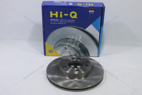 Диск гальмівний (кратно 2) передній (вентильований) VW Caravelle IV (D=279.7mm) HI-Q Hi-Q (SANGSIN) 'SD5714