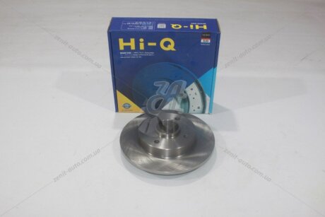 Диск гальмівний (кратно 2) задній Citroen C4 (04-) (D=248.8mm) HI-Q Hi-Q (SANGSIN) 'SD6010