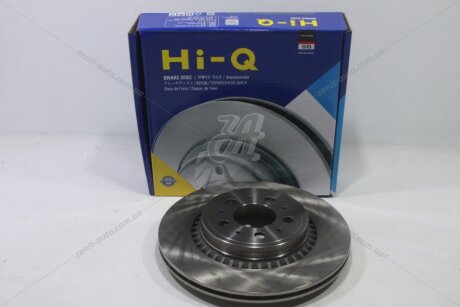 Диск гальмівний (кратно 2) задній (вентильований) Volvo XC90 (13-) (D=308.0mm) HI-Q Hi-Q (SANGSIN) 'SD6103