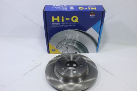 Диск гальмівний (кратно 2) задній Volvo S60 (-10) (D=288.0mm) HI-Q Hi-Q (SANGSIN) 'SD6104