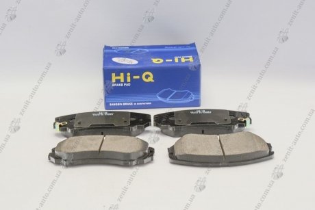 Колодки тормозные передние (Корея) Hi-Q (SANGSIN) SP1155