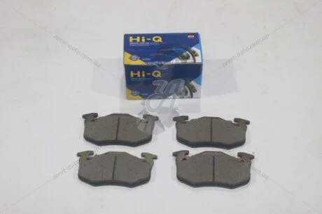 Колодки гальмівні задні (дискові) Peugeot 206 (1.6) (SP1242) HI-Q Hi-Q (SANGSIN) 'SP1242
