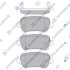 Колодки гальмівні задні (дискові) Hyundai ix20 (JC) (10-), Opel Astra H (04-), Meriva (04-), Zafira (05-) HI-Q Hi-Q (SANGSIN) 'SP1536 (фото 1)