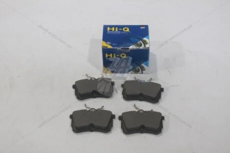Колодки гальмівні задні (дискові) Honda ACCORD VII (-03), VIII (-08) (SP1635) HI-Q Hi-Q (SANGSIN) 'SP1635