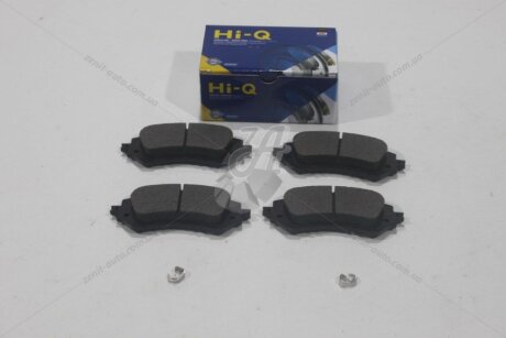 Колодки гальмівні передні Toyota Yaris (16-) HI-Q Hi-Q (SANGSIN) 'SP1780A