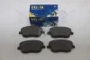 Колодки гальмівні передні Skoda Fabia (06-), Roomster (06-), VW Polo (9N) (07-) (SP1806) HI-Q Hi-Q (SANGSIN) 'SP1806 (фото 3)