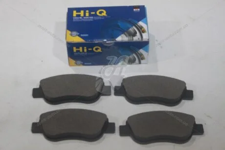 Колодки гальмівні передні Renault Megane II (05-), Scenic II (05-) (SP1808) HI-Q Hi-Q (SANGSIN) 'SP1808