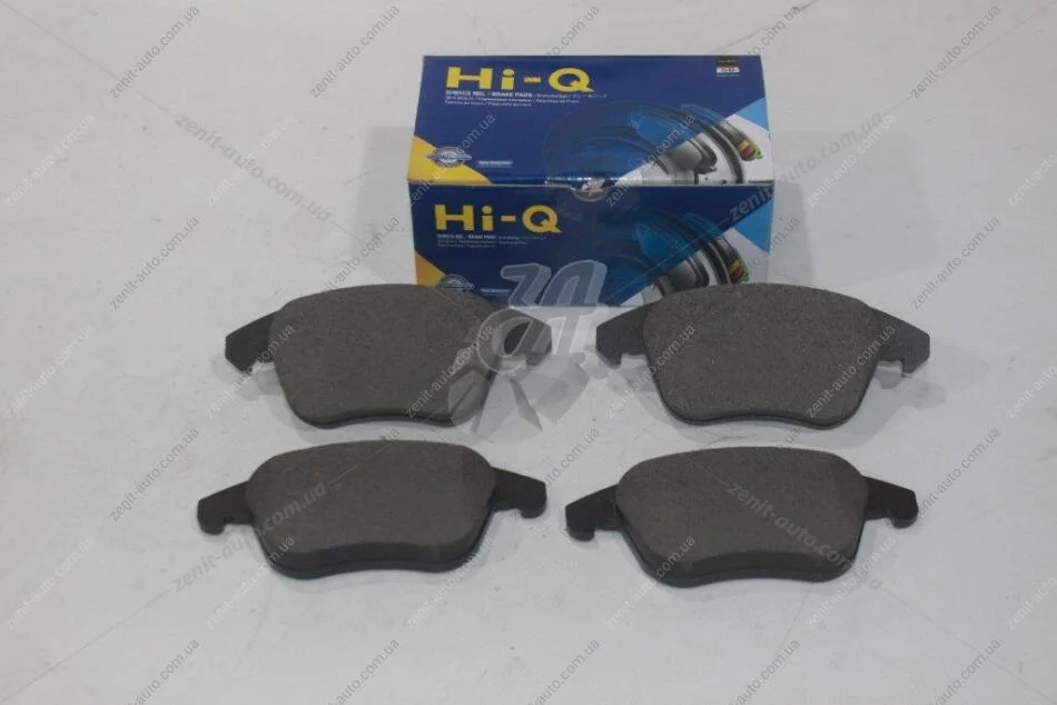 Колодки гальмівні передні Citroen C4 II (B7) (09-), DS4 (11-), Peugeot 208, 307, 308, 3008 (SP1830A) HI-Q Hi-Q (SANGSIN) 'SP1830A (фото 1)