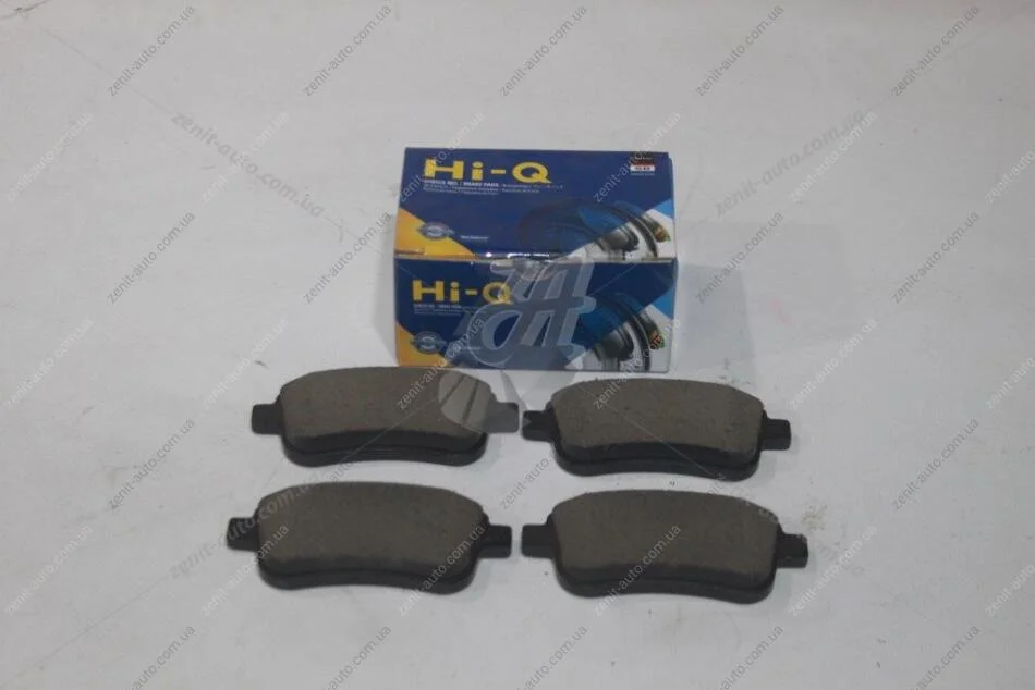 Колодки гальмівні задні (дискові) Renault Fluence (10-), Megane III (09-), Scenic III (09-) (SP1839) HI-Q Hi-Q (SANGSIN) 'SP1839 (фото 1)