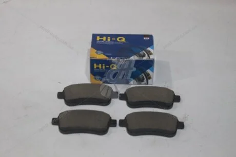 Колодки гальмівні задні (дискові) Renault Fluence (10-), Megane III (09-), Scenic III (09-) (SP1839) HI-Q Hi-Q (SANGSIN) 'SP1839