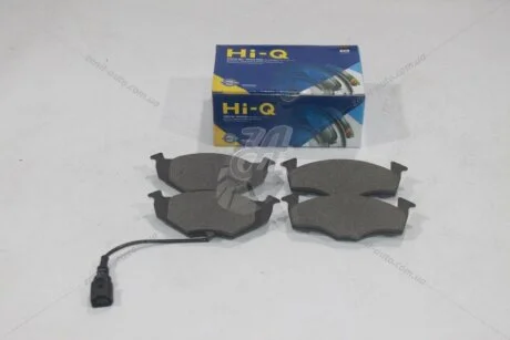 Колодки гальмівні передні Skoda Fabia (10-), Roomster (07-), VW Polo (9N) (02-) (SP1857A) HI-Q Hi-Q (SANGSIN) 'SP1857A