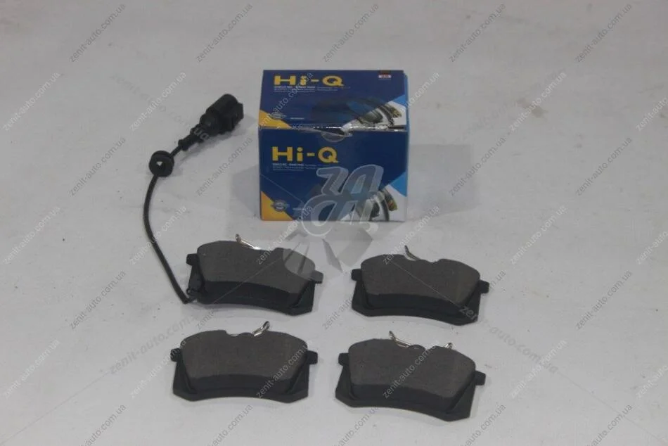 Колодки гальмівні задні (дискові) Seat Ibiza (02-), Skoda Fabia (-06), VW Polo (9N) (05-) (SP1870) HI-Q Hi-Q (SANGSIN) 'SP1870 (фото 1)