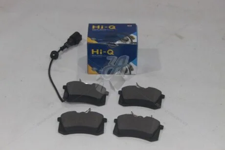 Колодки гальмівні задні (дискові) Seat Ibiza (02-), Skoda Fabia (-06), VW Polo (9N) (05-) (SP1870) HI-Q Hi-Q (SANGSIN) 'SP1870