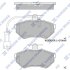 Колодки гальмівні передні VW Passat (-97), Golf (-99), Audi 80 (-91) HI-Q Hi-Q (SANGSIN) 'SP2005 (фото 1)