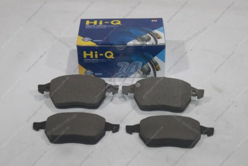 Колодки гальмівні передні Audi A3 (8L1) (-03), Skoda Octavia (-10), VW GOLF III, IV (SP2097A) HI-Q Hi-Q (SANGSIN) 'SP2097A (фото 1)