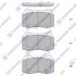 Колодки гальмівні передні Honda Civic (06-) HI-Q Hi-Q (SANGSIN) 'SP4172 (фото 1)