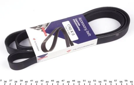 Ремінь поліклиновий 6PK1745 Hutchinson HUTCHINSON 1745K6