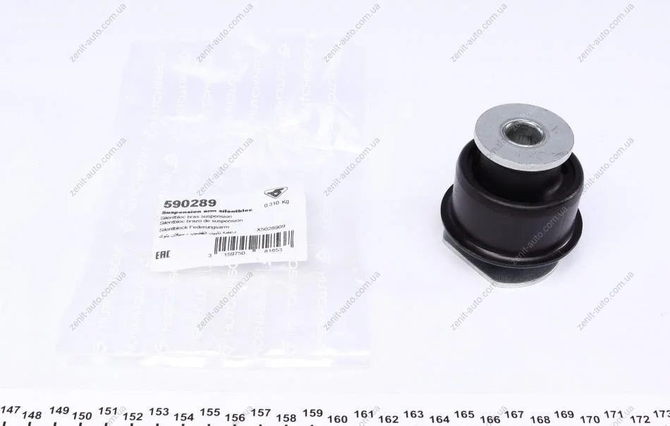 Сайлентблок рычага Citroen C5 2008-, Peugeot 407 2004- Hutchinson HUTCHINSON 590289 (фото 1)