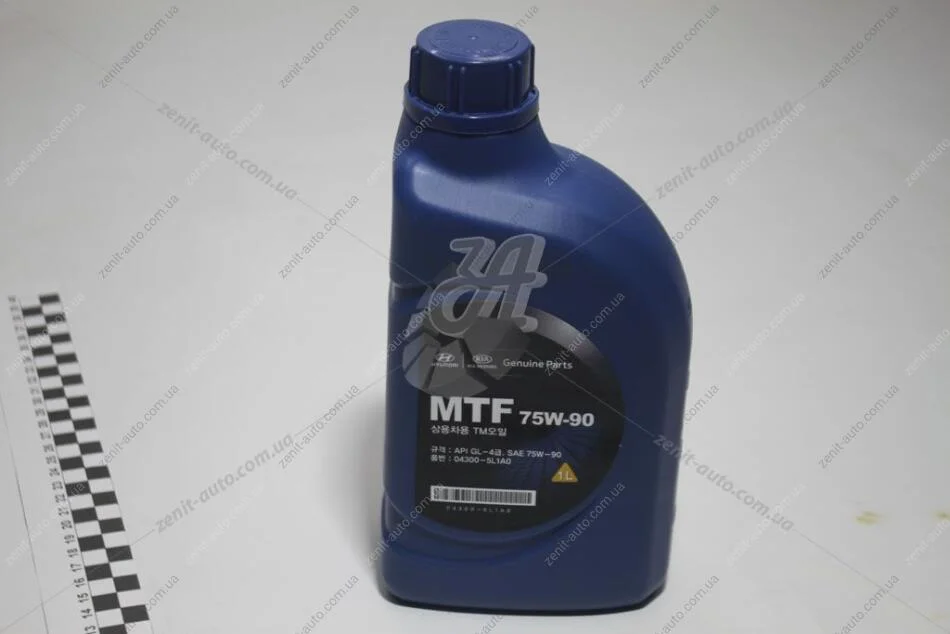 Олива КПП 75W-90 MTF 1 л GL-4 синт Mobis Hyundai/Kia/Mobis 04300-5L1A0 (фото 1)