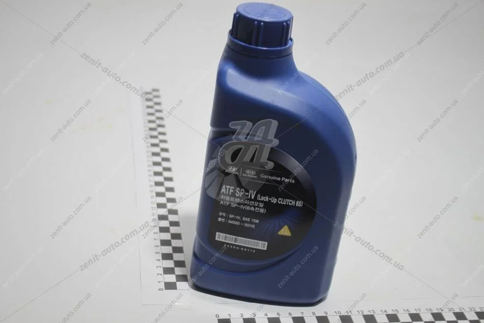 Олива АКПП ATF SP-IV 1 л SAE 75W синт Mobis Hyundai/Kia/Mobis 04500-00115 (фото 1)