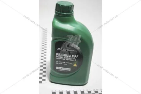 Олива ДВС 5W-30 1 л Premium DPF Diesel ACEA C3 Mobis Hyundai/Kia/Mobis 05200-00120