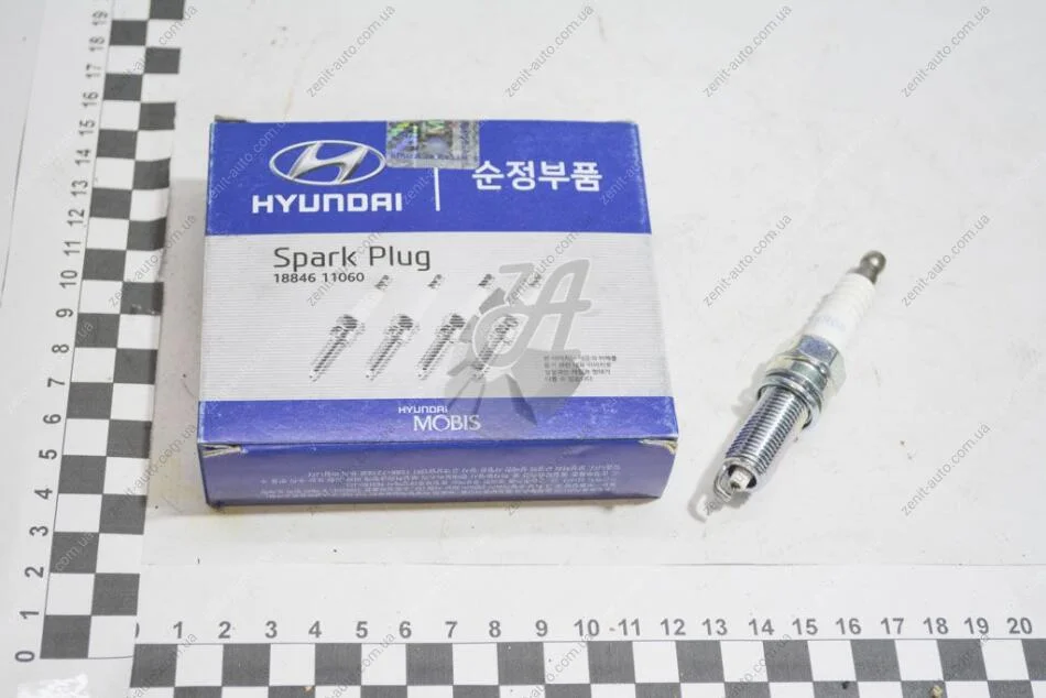 Свеча зажигания Mohave (08-15) 3.8i IRIDIUM Mobis Hyundai/Kia/Mobis 18846-11060 (фото 1)