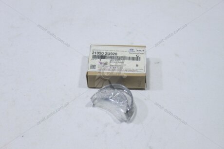 Вкладиши колінвалу на одну шийку STD-C NO COLOR Tucson 1600CC - NEW U, DOHC - TCI (18-) Mobis Hyundai/Kia/Mobis '210202U920