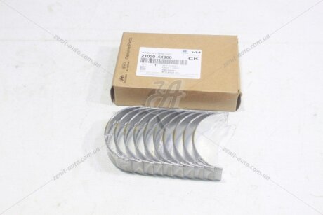 Вкладиши колінвала (STD) Terracan (01-) Mobis Hyundai/Kia/Mobis '210204X900