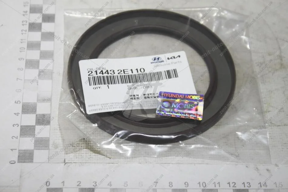 Сальник коленвала задний Mobis Hyundai/Kia/Mobis 21443-2E110 (фото 1)