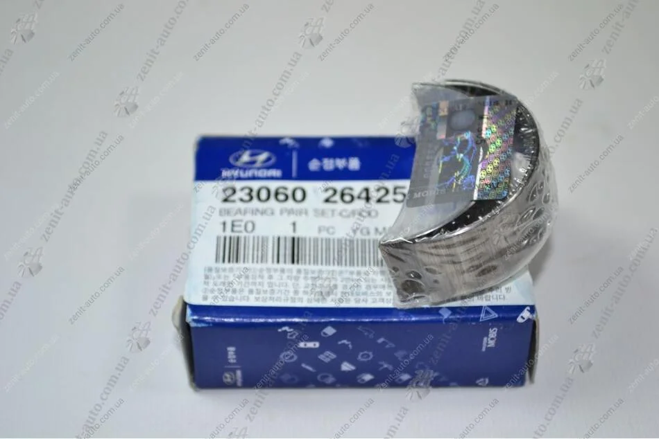 Вкладиші шатунні STD-B (на 1у шийку) Mobis Hyundai/Kia/Mobis 23060-26425 (фото 1)