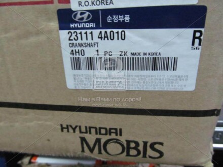 Вал коленчатый (23111-4A010) Mobis Hyundai/Kia/Mobis '231114A010