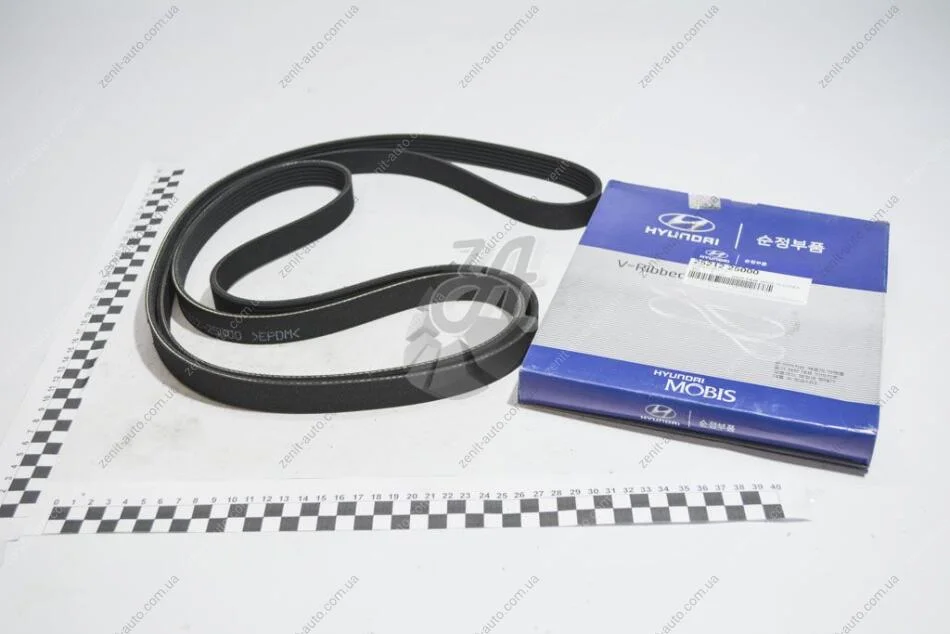 Ремінь полікліновий 6PK2584 Mobis Hyundai/Kia/Mobis 25212-25000 (фото 1)