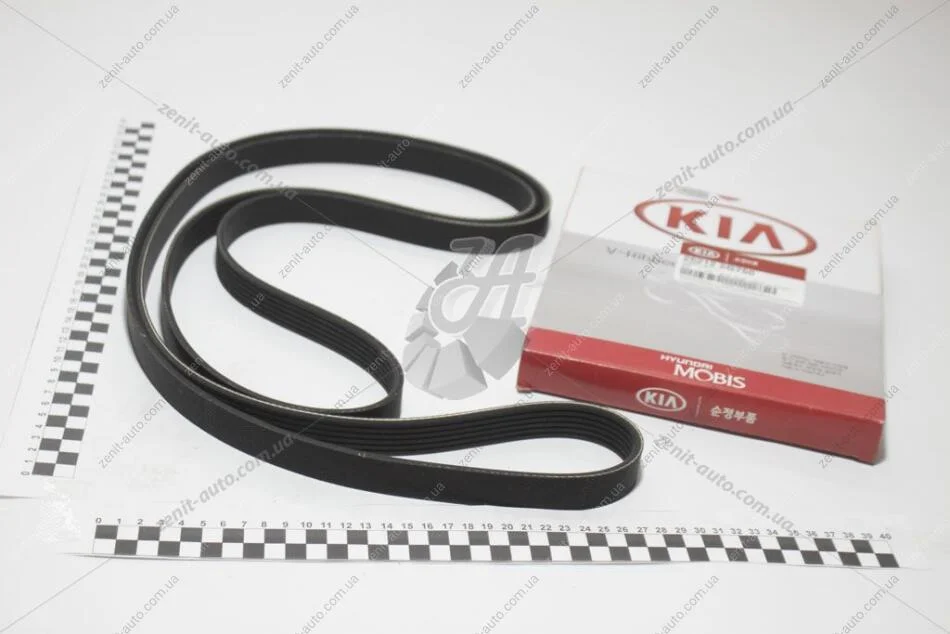 Ремінь генератора 6PK2545 Mobis Hyundai/Kia/Mobis 25212-2G750 (фото 1)