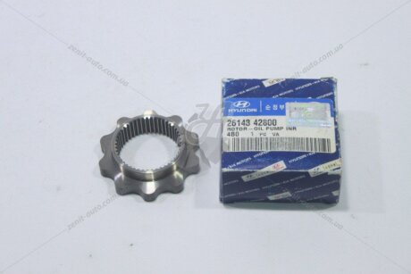 Шестерня насоса масляного Galloper D4BF (4D56 T/C) Mobis Hyundai/Kia/Mobis '2614342800