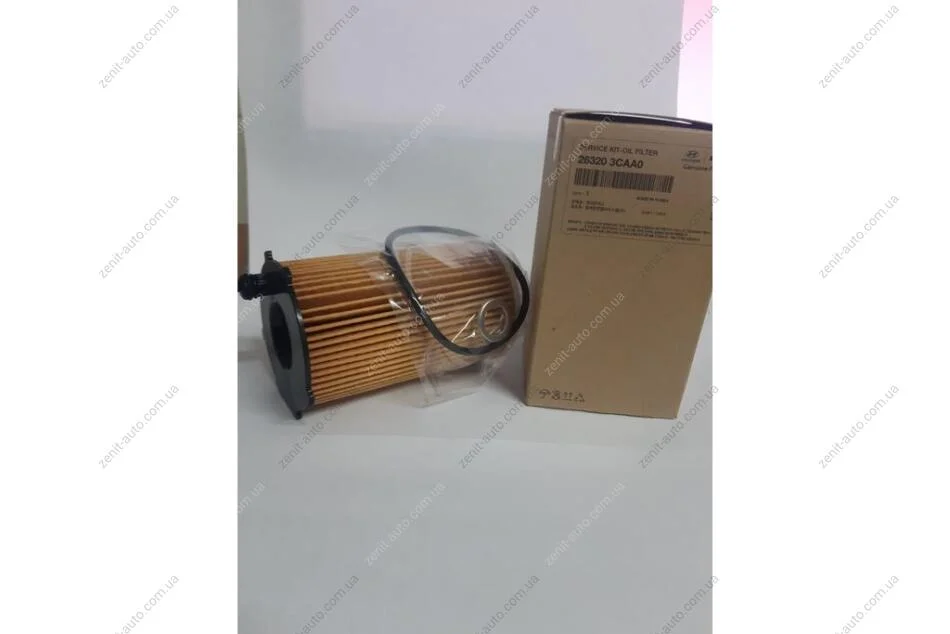 Фільтр масляний Service Kit (ущільнювач-1шт, шайба-1шт) Mobis Hyundai/Kia/Mobis 26320-3CAA0 (фото 1)