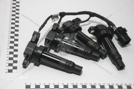 Котушка запалювання (комлект 4шт + проводка) Hyundai/Kia/Mobis 27300-2B000 (фото 1)