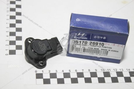 Датчик положения дроссельной заслонки Hyundai/Kia/Mobis 35170-26910 (фото 1)