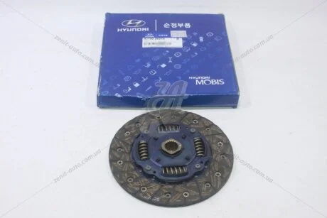 Диск зчеплення Solaris (15-), i20 (14-) 1400CC - KAPPA, DOHC - MPI Mobis Hyundai/Kia/Mobis '4110026270
